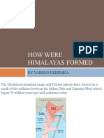 How Were Himalayas Formed
