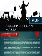 Konsep Elit Dan Massa