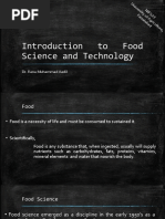 Chapter 1. Introduction To Food Science Technology