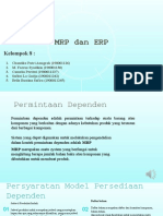 Kelompok 8 Manajemen Operasi - MRP & Erp