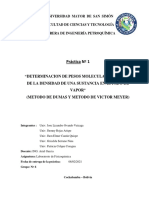 Practica 1 Determinacion de Peso Molecular