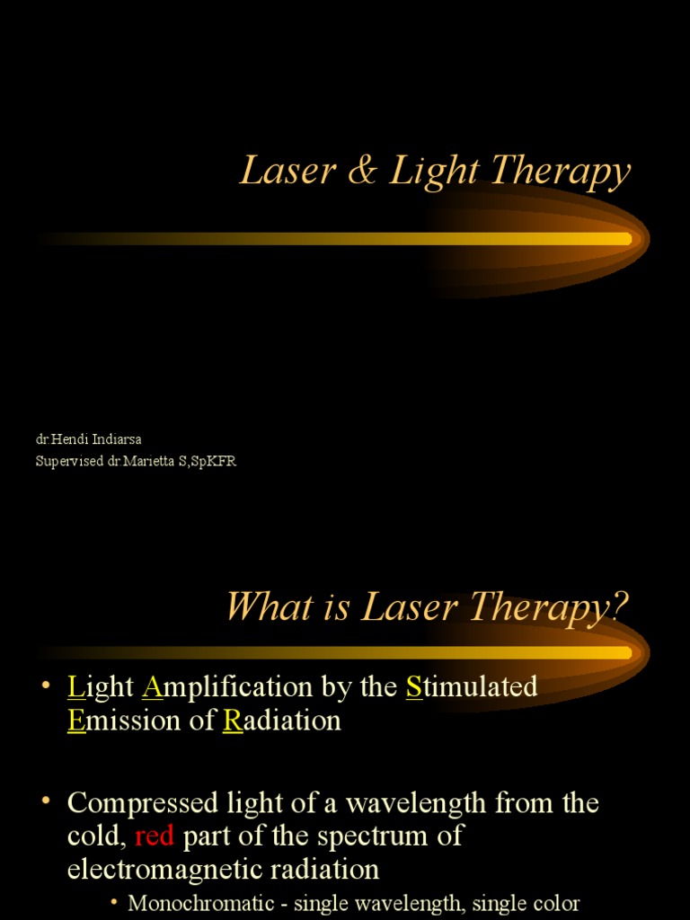 Laser &amp; Light Therapy