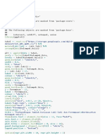 ggplot Visualization