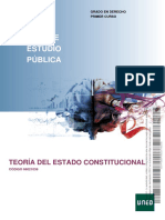 Guía de Estudio Pública: Teoría Del Estado Constitucional