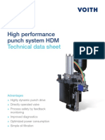 High Performance Punch System HDM: Technical Data Sheet