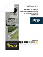 Asphalt Rolling Resistance Research