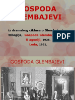 Gospoda Glembajevi-Prezentacija