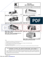 FANCOIL YORK YHYB Instalacion Operacion y Mtto CP