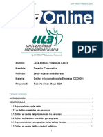 Materia Delitos Relacionados Con Empresas - Villalobos