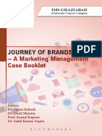 Journey of Brands: - A Marketing Management Case Booklet