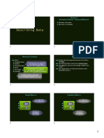 Describing Data: Session: 3 Descriptive Statistics: Numerical Measures