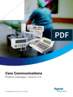 Care Communications: Product Catalogue - Version 4.4