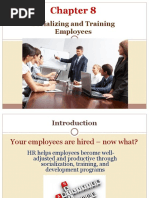 Socializing and Training Employees