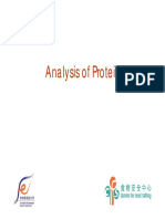 Analysis of Protein