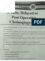 T Tube Cholangiography