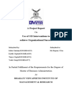 A Project Report: in Partial Fulfilment of The Requirements For The Degree of Master of Business Administration at
