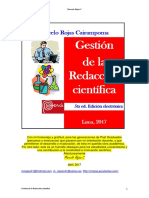 Libro Electrónico Tesis y Gestion de La Redaccion Cientifica Prof Rojas