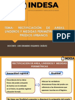 Rectificación de Área - Indesa