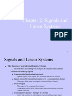 Chapter 2. Signals and Linear Systems