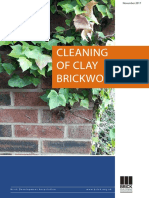 Cleaning of Clay Brickwork: Brick Development Association