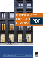 Designing To Brickwork Dimensions: Brick Development Association