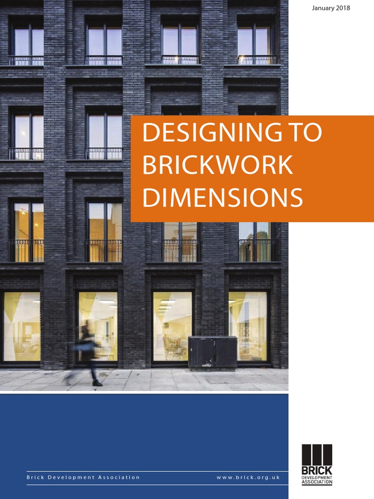 Designing To Brickwork Dimensions: Brick Development Association | PDF ...