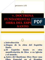 Doctrina fundamental de la obra del Espíritu Santo en 7 pasos