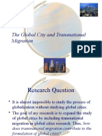 The Global City and Transnational Migration