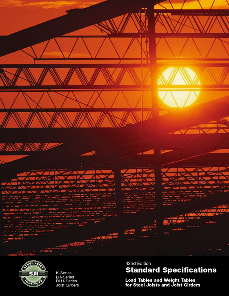 Steel Joist Catalog PDF Structural Engineering Civil Engineering