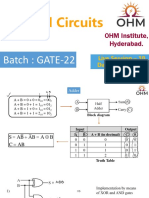 Digital Circuits: OHM Institute, Hyderabad