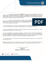 Carta Promesa