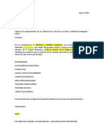 Formato Oficio Solicitud Permiso para Ejercicio Terapias Alternativas