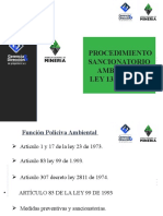 Proceso Sancionatorio Ambiental Ley 1333-2009 ANM