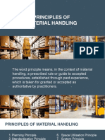 Principles of Material Handling