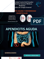 APENDICITIS y DIVERTICULITIS FINAL