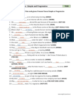 B1 Present Tense: Simple and Progressive T038