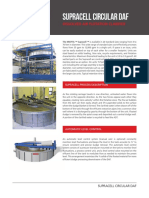 Supracell Circular Daf: Dissolved Air Flotation Clarifier