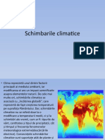 Schimbarile Climatice