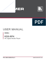 User Manual: Kds-Mp4