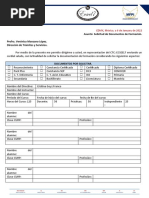 A-Solicitud de Documentos.