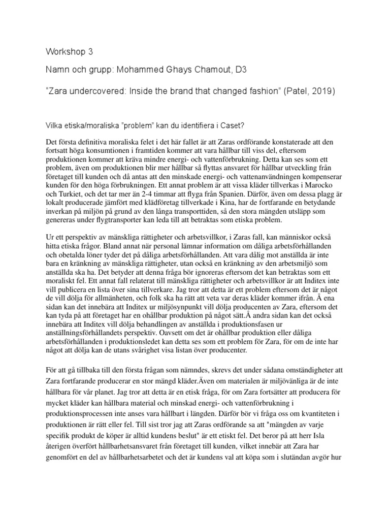 Workshop 3 | PDF