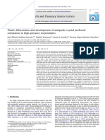 2012 - Plastic Deformation and Development of Antigorite Crystal Preferred Orientation