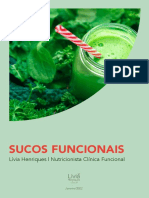 E-Book - Sucos Funcionais - Livia Henriques - Nutricionista