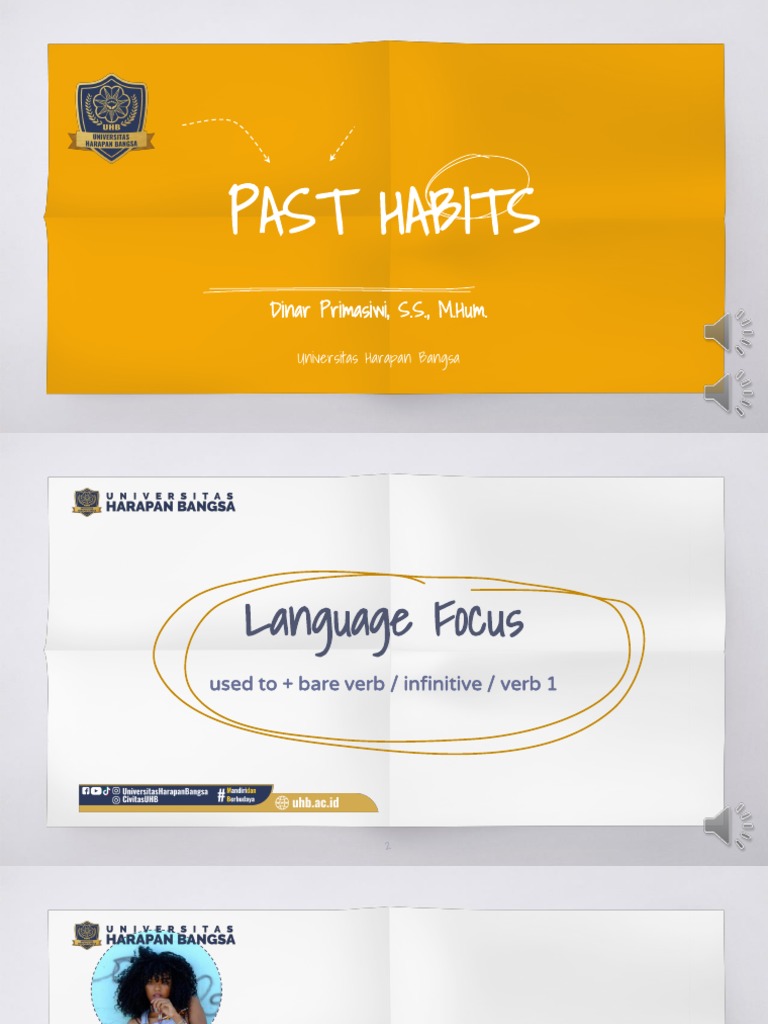 Understanding Past Habits with 
