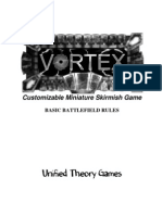 Unified Theory Games: Customizable Miniature Skirmish Game
