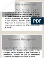 Economie Managériale Cours