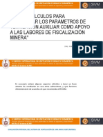 Cálculos para determinar parámetros de ventilación auxiliar en minas