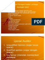 Audit ( Laporan Audit)