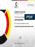 Course-net Indonesia Certificate