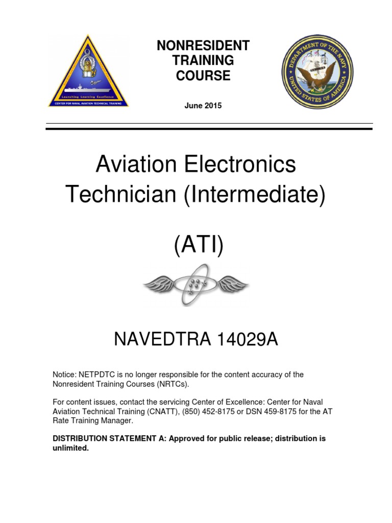 Aviation Electronics Technician (Intermediate) (ATI) : NAVEDTRA 14029A |  PDF | Amplifier | Electric Motor